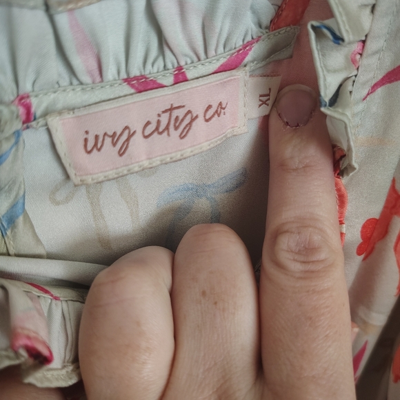 Ivy City Co XL Light Green Dress NWOT - Picture 2 of 6